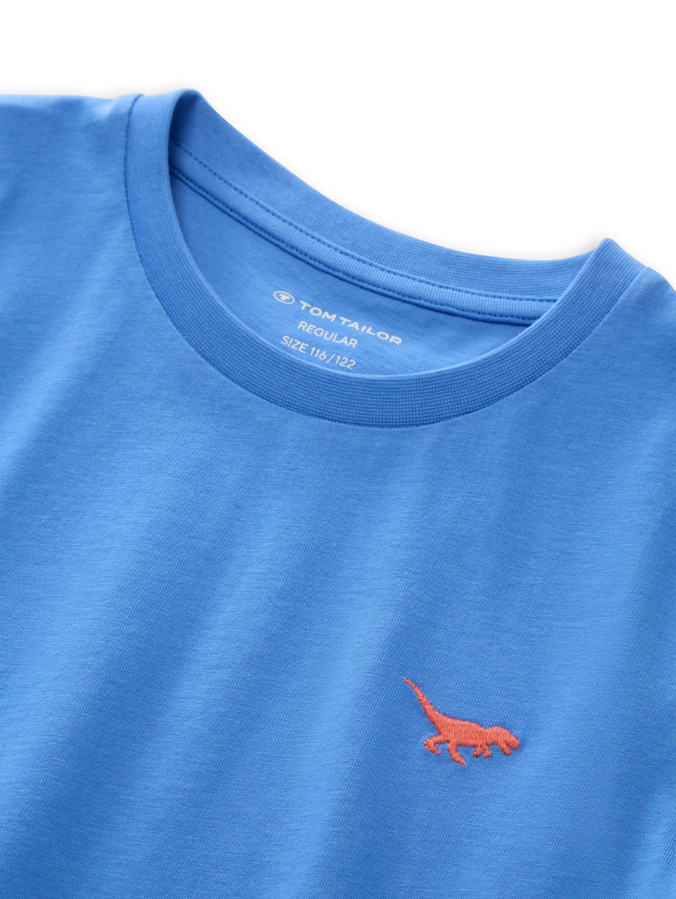 TOM TAILOR T-Shirt mit Dino-Stickerei