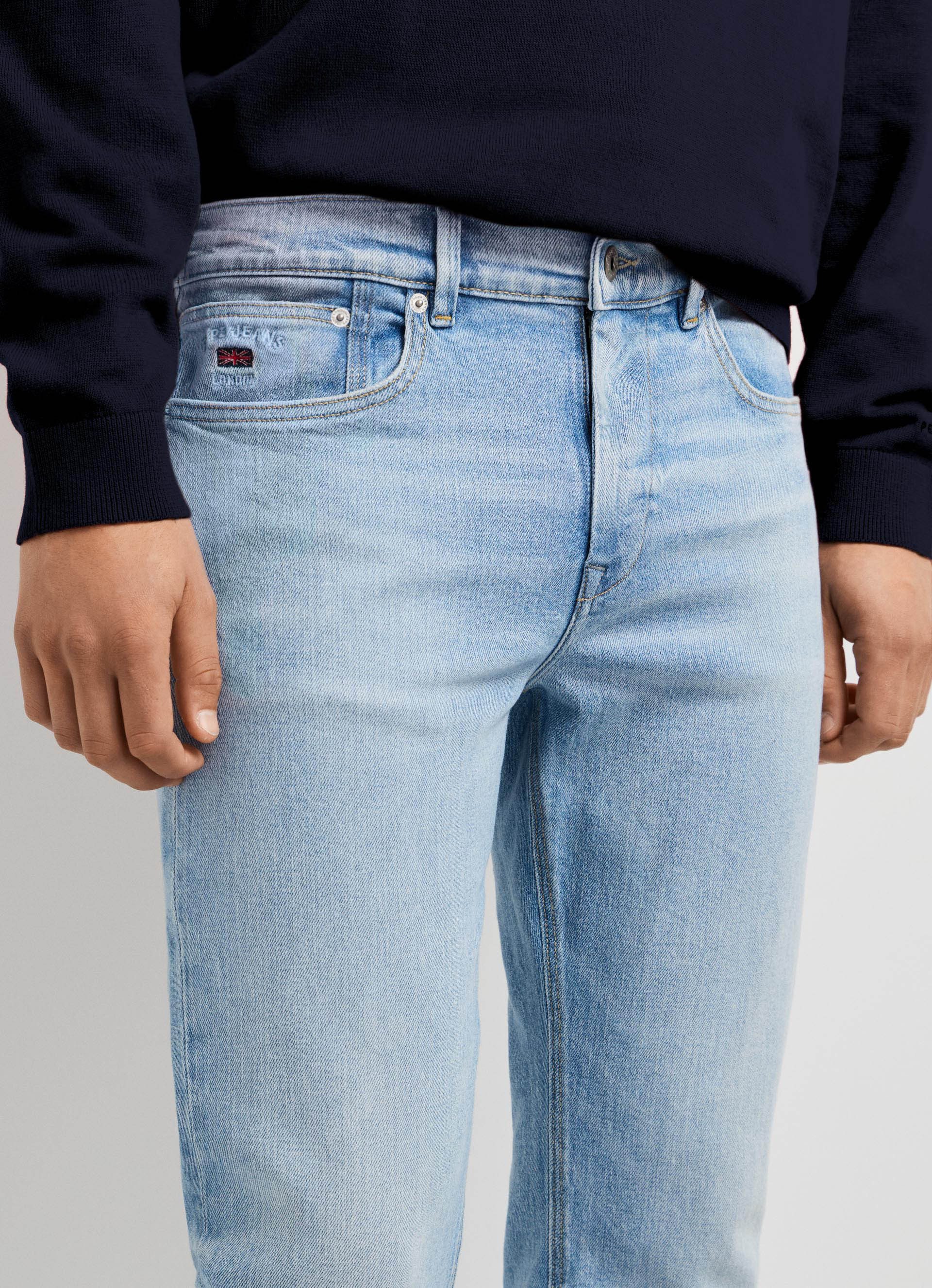 Pepe Jeans Slim-fit-Jeans SLIM JEANS HATCH mit Regular Waist – Bild 4 von 5
