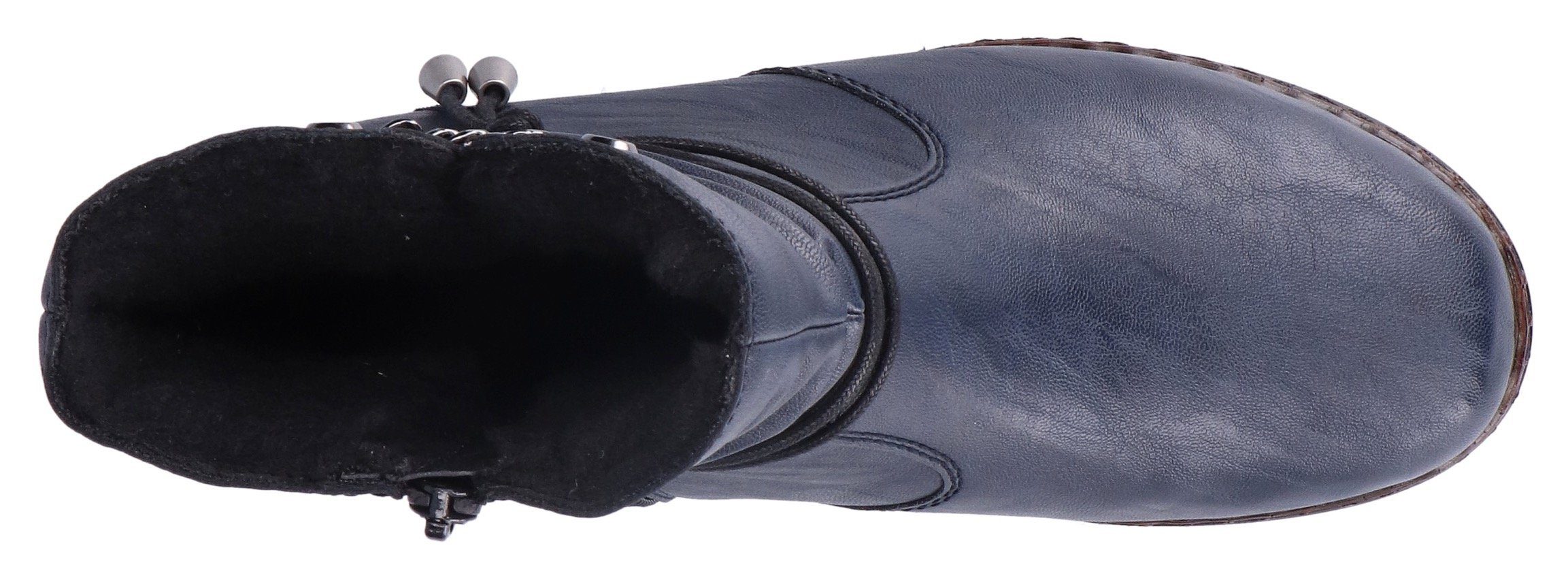 Rieker Winterstiefelette mit gerafftem Schaft