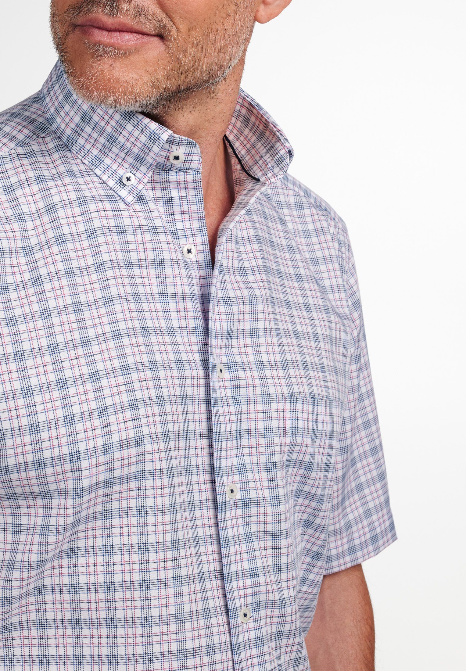 Eterna Kurzarmhemd COMFORT FIT NON IRON (bügelfrei)