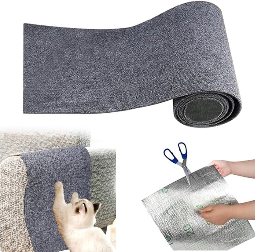 Ledander Kratzmatte Selbstklebende Kratzteppich Katze Wand Kratzschutz Sofa günstig online kaufen