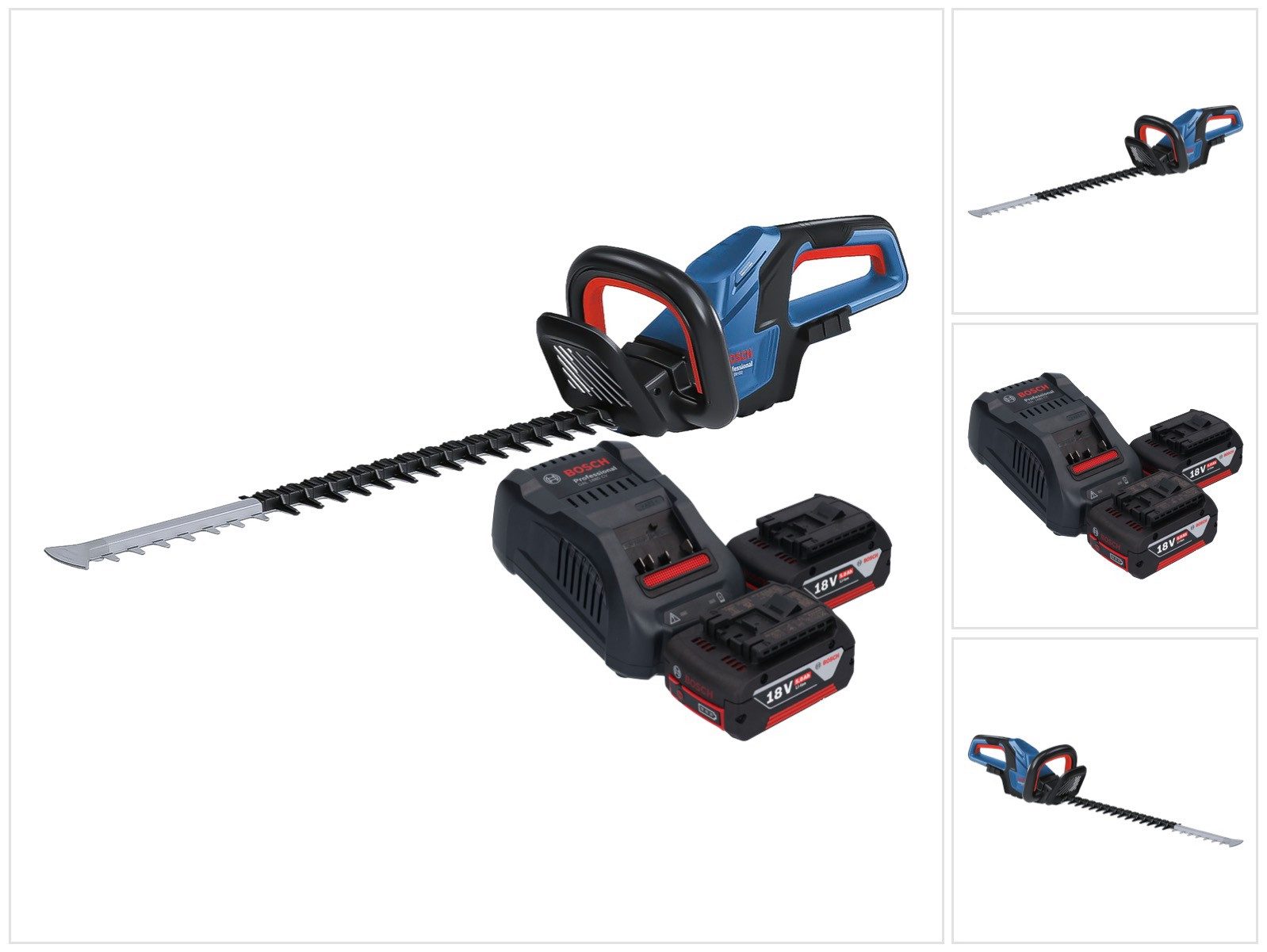 Bosch Professional Akku-Heckenschere GHE 18V-60 Professional Heckenschere 18 V 60 cm Brushless 06008C9000
