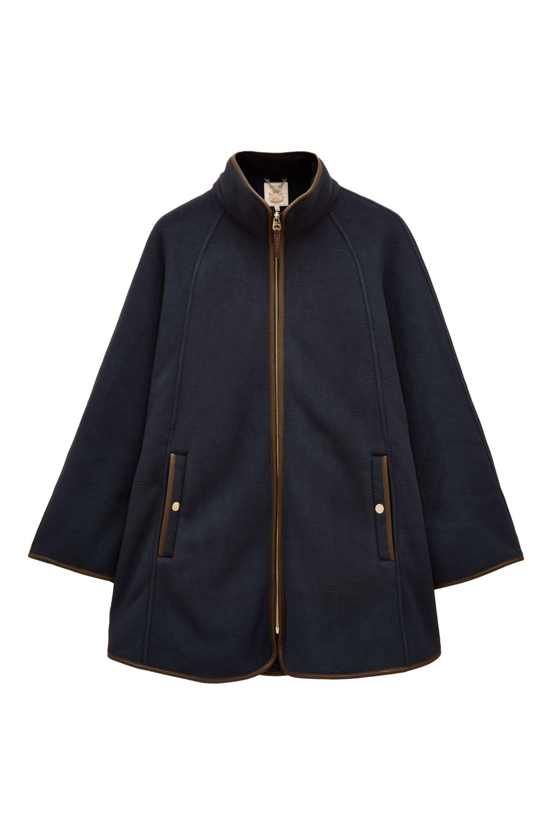 Tom Joule Fleecejacke Joules Heritage Langes Cape aus Polarfleece (1-St)