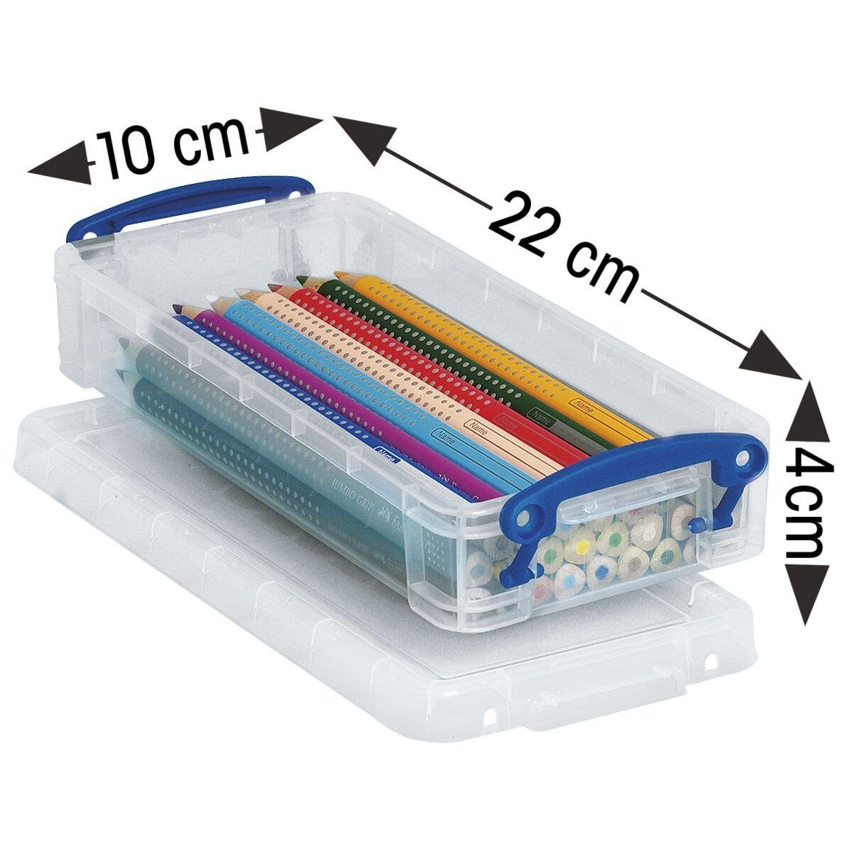 REALLYUSEFULBOX Aufbewahrungsbox, 0,55 Liter, verschließbar und stapelbar günstig online kaufen