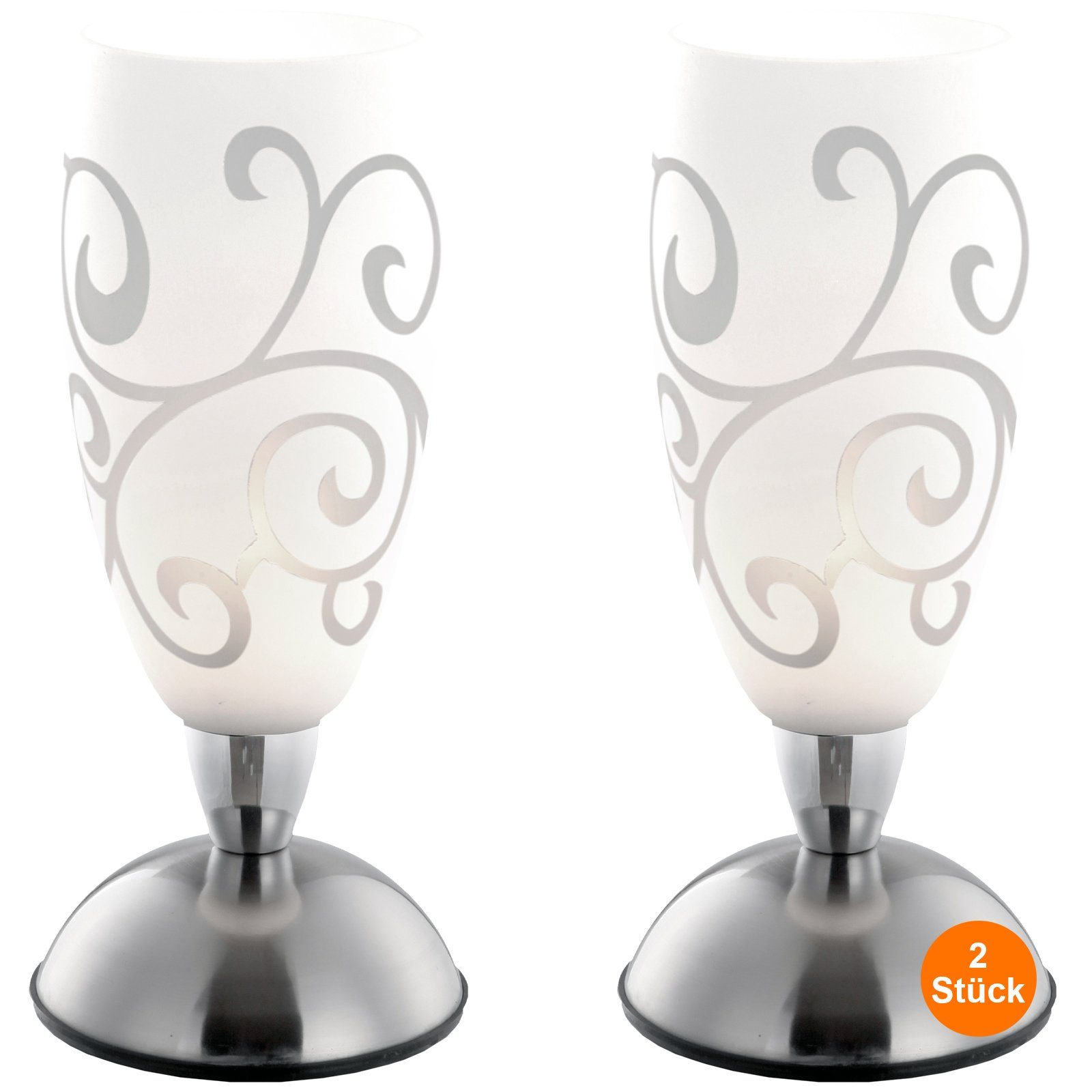 bmf-versand Tischleuchte Nachttischlampe Touch 2er Set günstig online kaufen