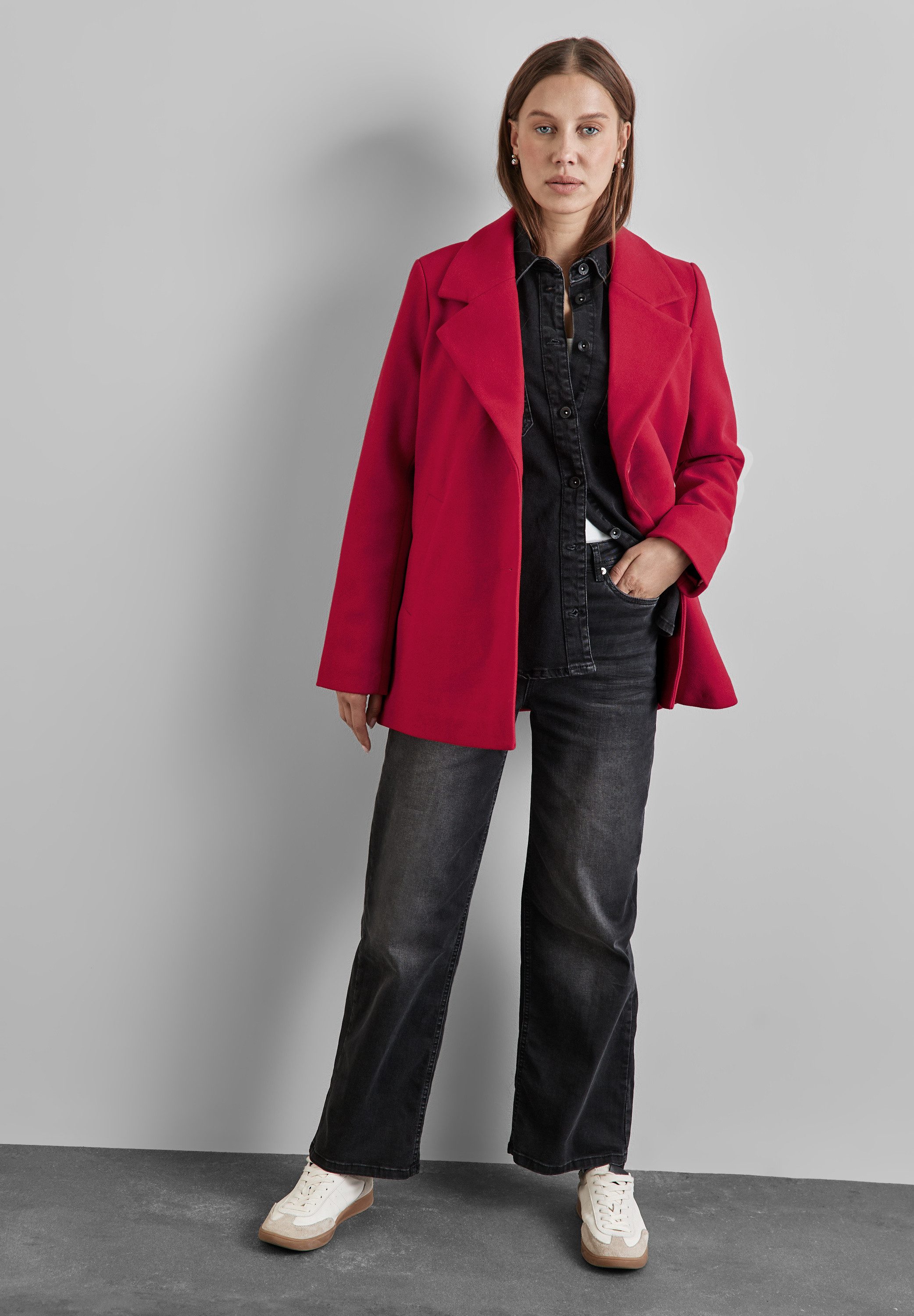STREET ONE Cabanjacke mit Reverskragen