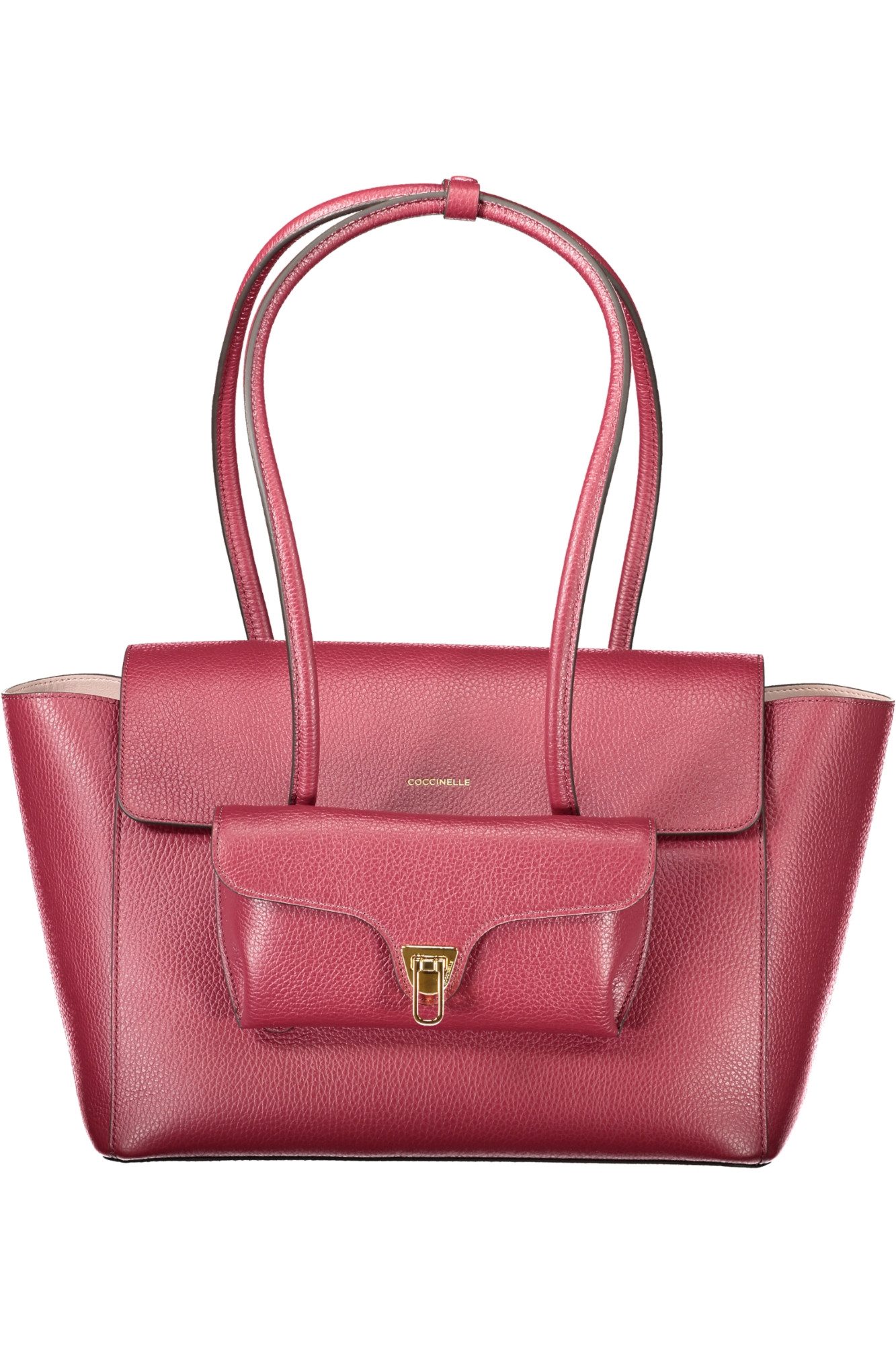 COCCINELLE Umhängetasche, Modische Damen-Handtasche Rot mit praktischem Design und Extras