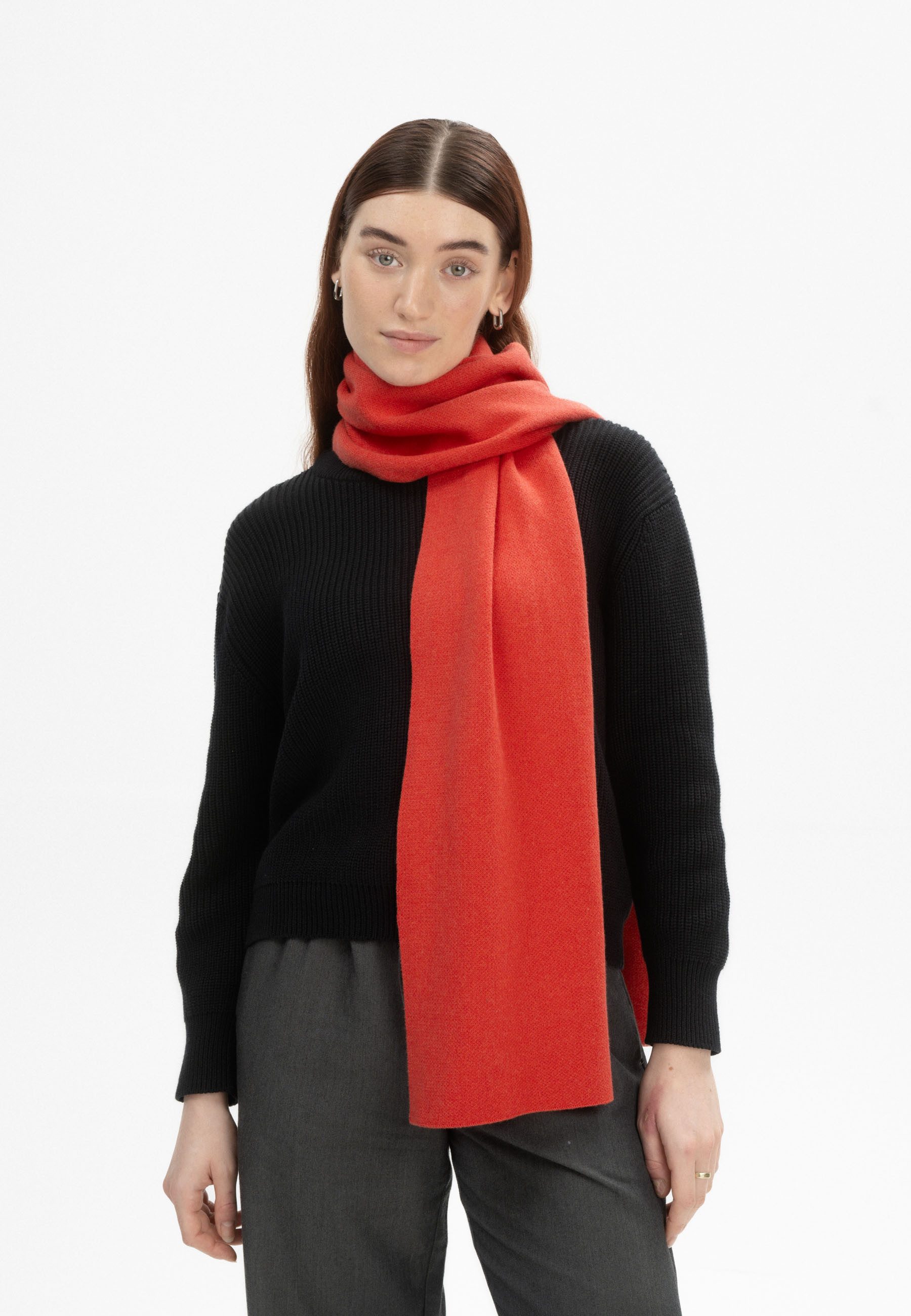 MELA Schal Unisex Jacquard Rippstrick Schal günstig online kaufen