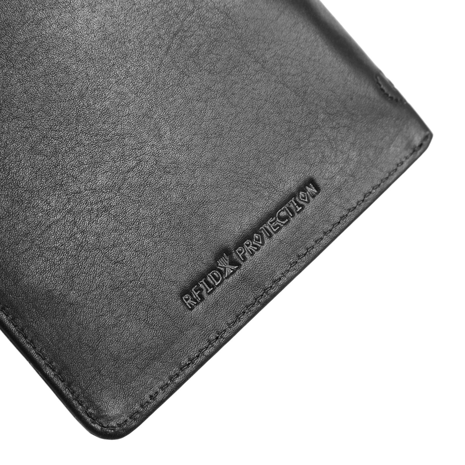 Leder Brieftasche PRIMO echt bugatti RFID,