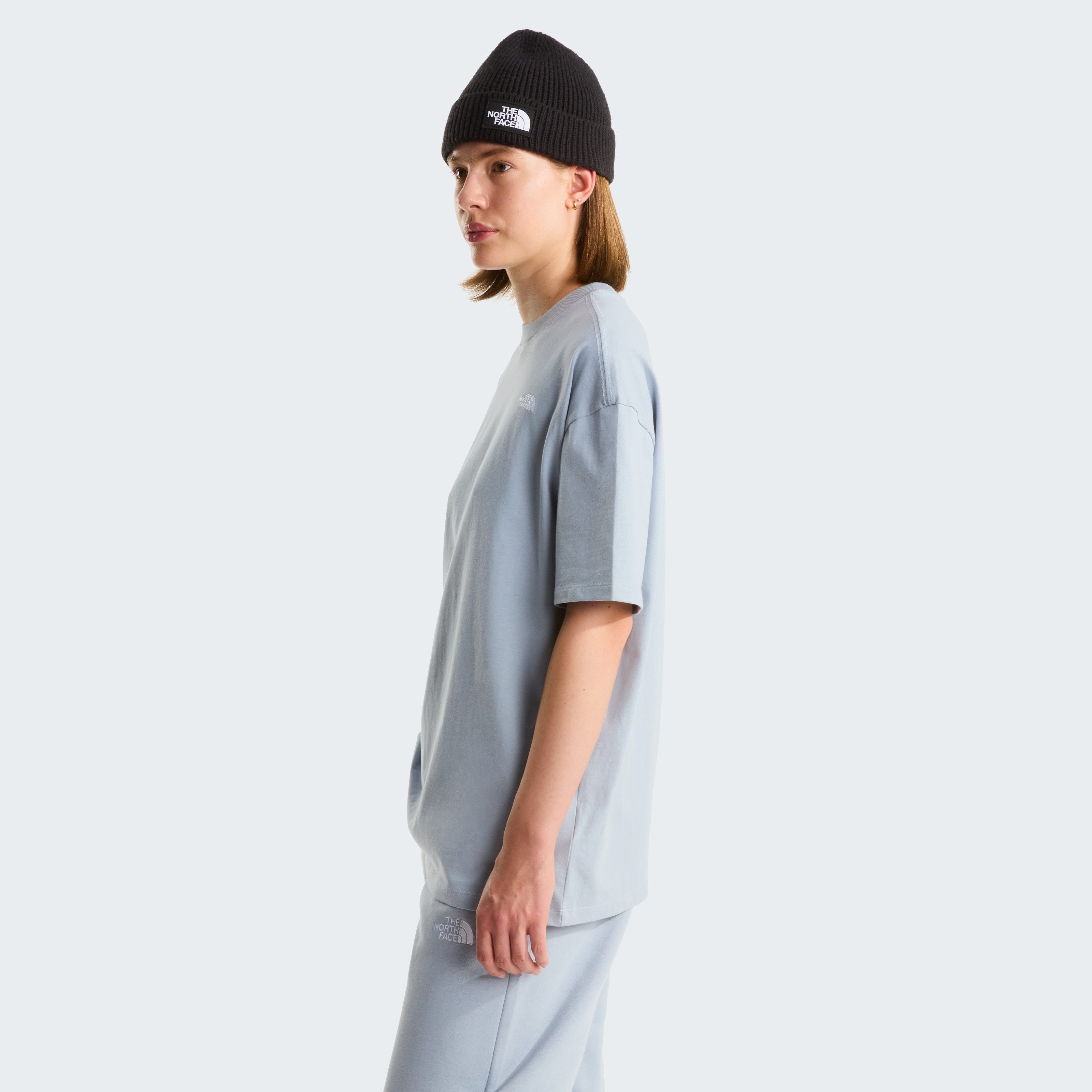 The North Face T-Shirt W TNF ESSENTIAL SIMPLE DOME OS SS TEE Oversized Passform, kurze Ärmel, für aktive Aktivitäten
