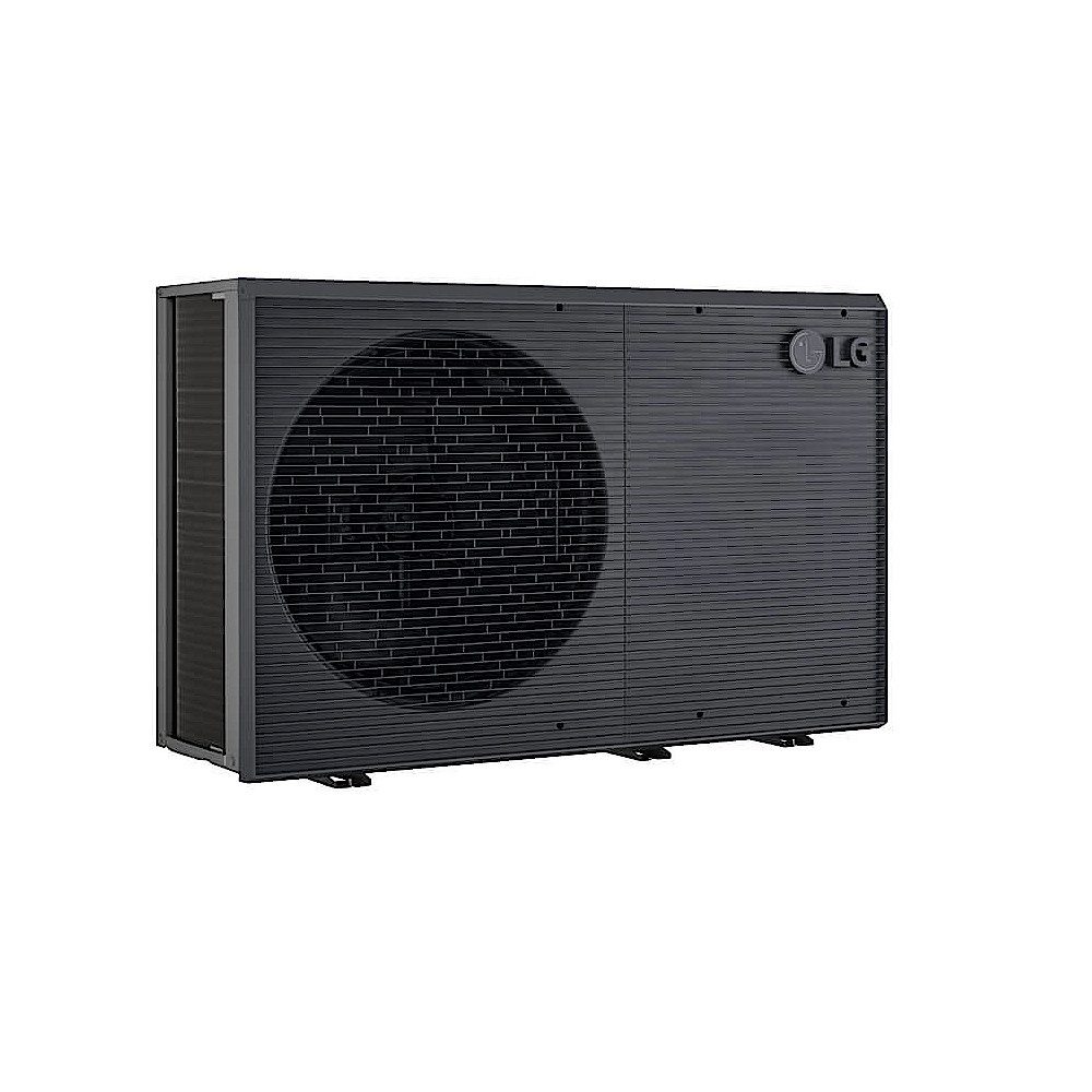 LG Luft-Wasser-Wärmepumpe Therma V R290 Monobloc Luft-Wasser-Wärmepumpe, HM123HF.UB60, 12 kW, Eines der leisesten Modelle auf dem Markt