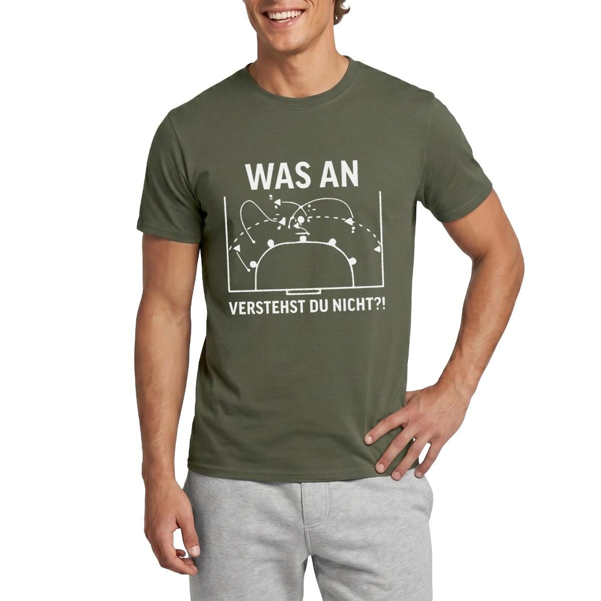 Spreadshirt T-Shirt Handball Trainer Spielzug Lustiger Spruch Männer T-Shirt (1-tlg)
