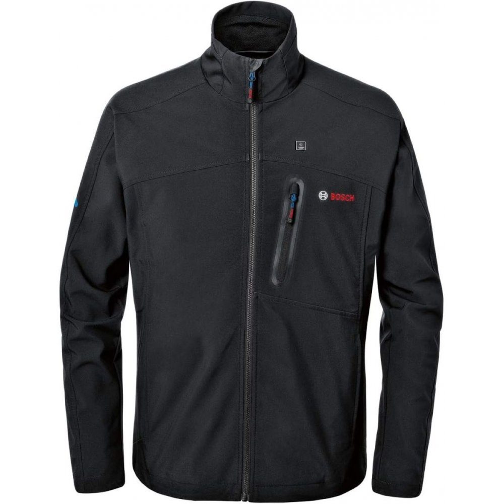 BOSCH Arbeitsjacke Bosch GHJ 12+18V XA Größe S - Beheizbare Jacke - schwarz