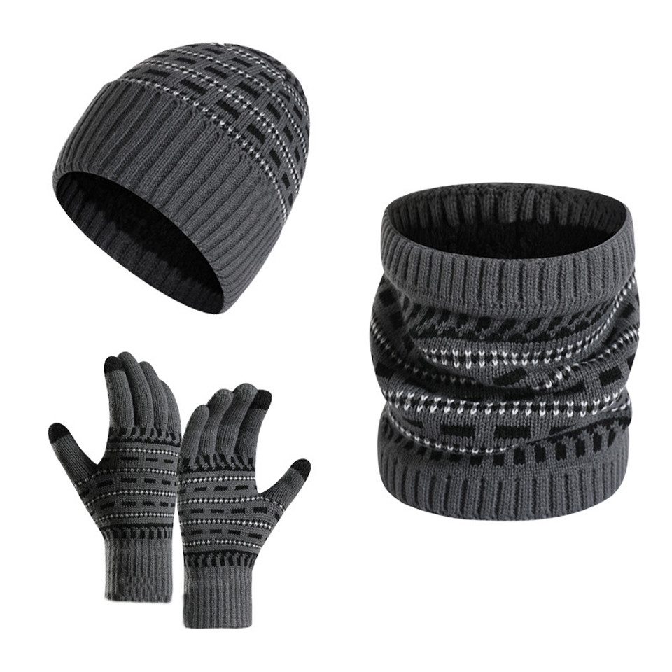 Mütze & Schal Mütze, Schal und Handschuh Set