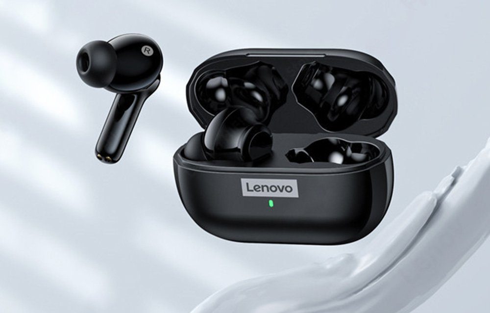 Kopfhörer Bluetooth In-Ear-Kopfhörer 5.0 In-Ear LP1S Kopfhörer TWS Lenovo wireless PRO Headphones