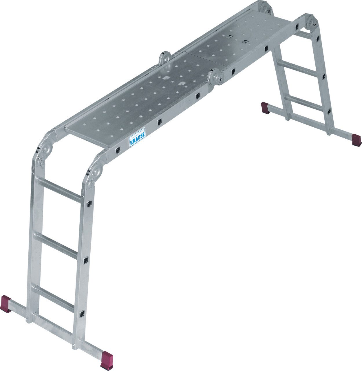KRAUSE Arbeitsplattform Krause Plattform zu Gelenkleiter CORDA 4 x 3