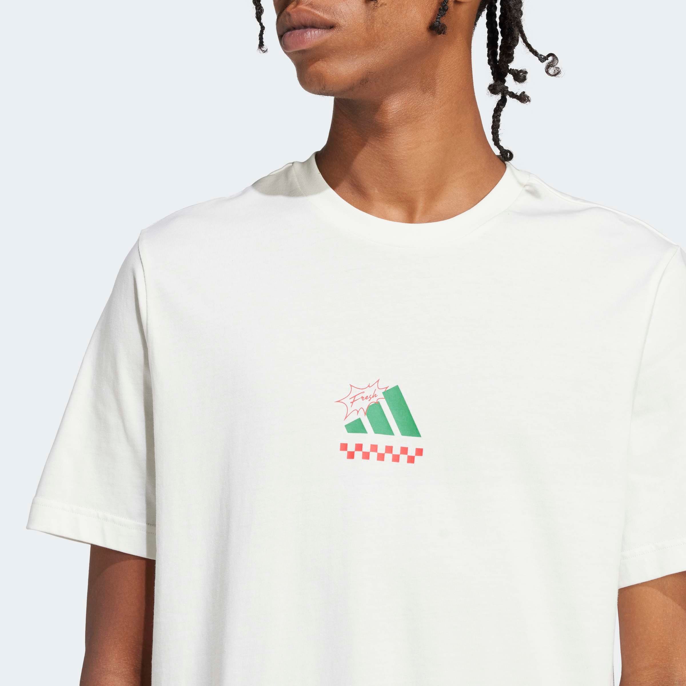 adidas Sportswear T-Shirt LOUNGE PIZZA GRAPHIC