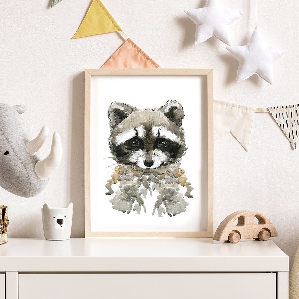 MeinBaby123® Poster Bilder Kinderzimmer, Tiere Poster günstig online kaufen