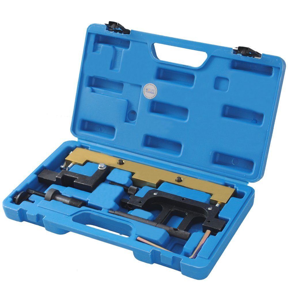 CCLIFE Montagewerkzeug Steuerzeiten Motor Einstell Werkzeug kompatibel mit BMW N42 N46 Z4, (Packung, 8-tlg)