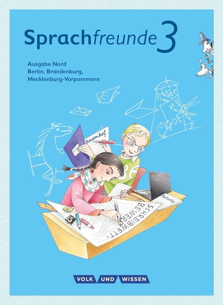 Schulbuch Sprachfreunde 3. Schuljahr - Sprachbuch mit Grammatiktafel und Entwick Peter Sonnenburg, Karin Kühne, Kathrin Knutas, Katharina Förster, Solveig Haugwitz