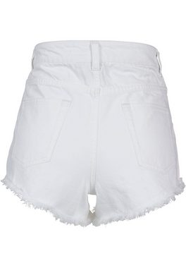 URBAN CLASSICS Stoffhose Urban Classics Damen Ladies Denim Hotpants (1-tlg)