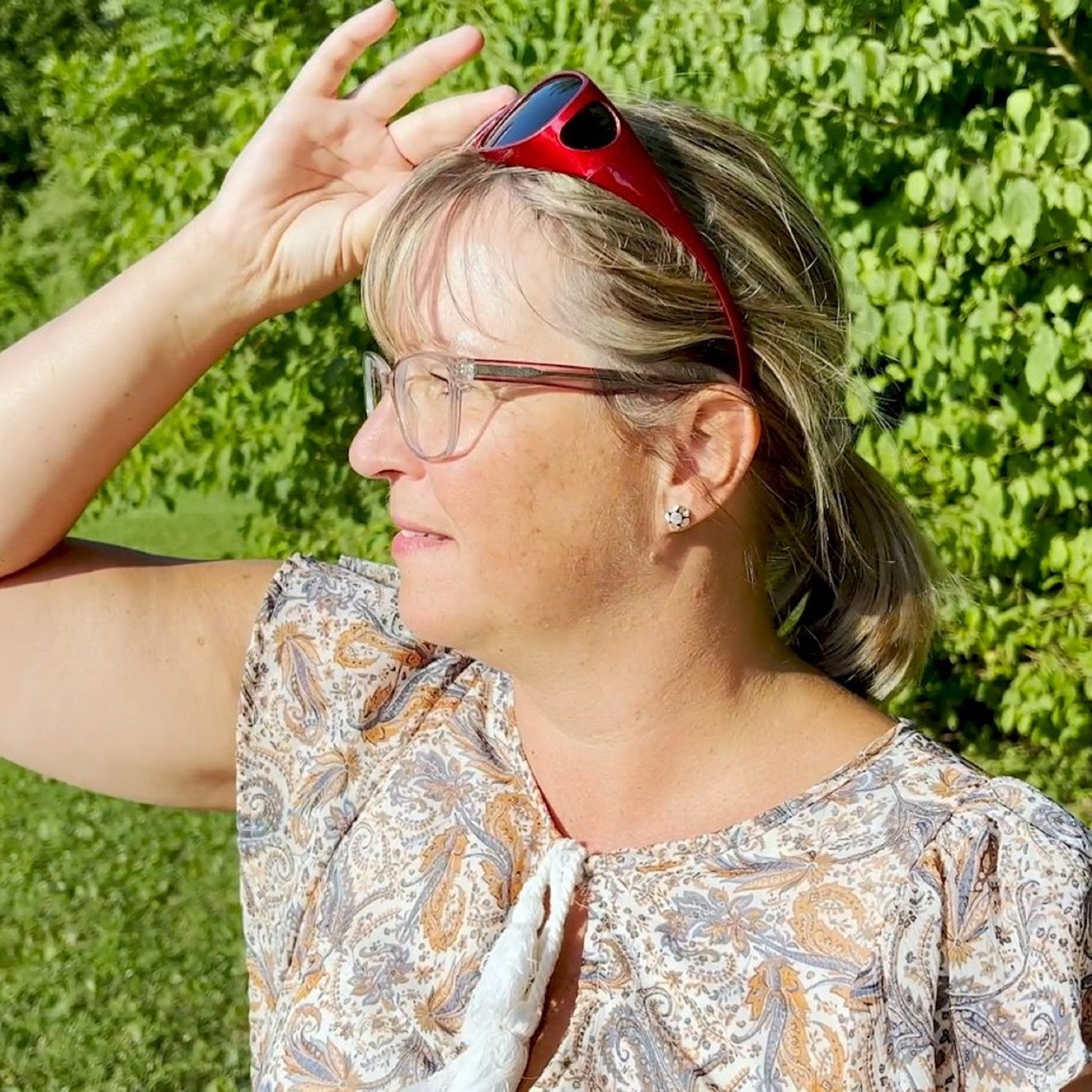 FALINGO Sonnenbrille Überzieh Sonnenbrille Überziehbrille CLASSIC EDITION polarisiert UV400 Extrablenden an Ober- und Unterseite schützen vor Sonne und Wind – Bild 4 von 5