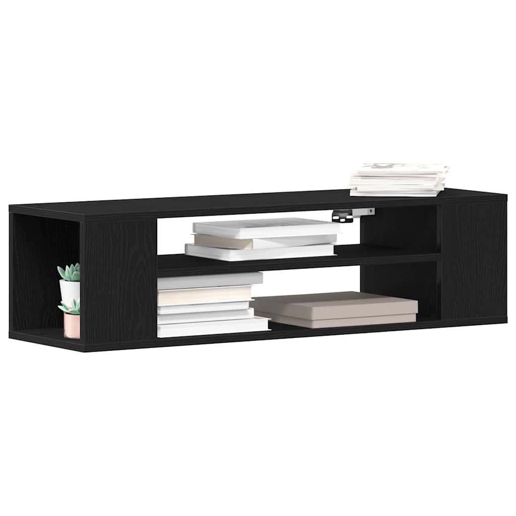 vidaXL TV-Schrank TV-Schränk Schwarz Eichen-Optik 100 x 30 x 26,5 cm (1-St) günstig online kaufen