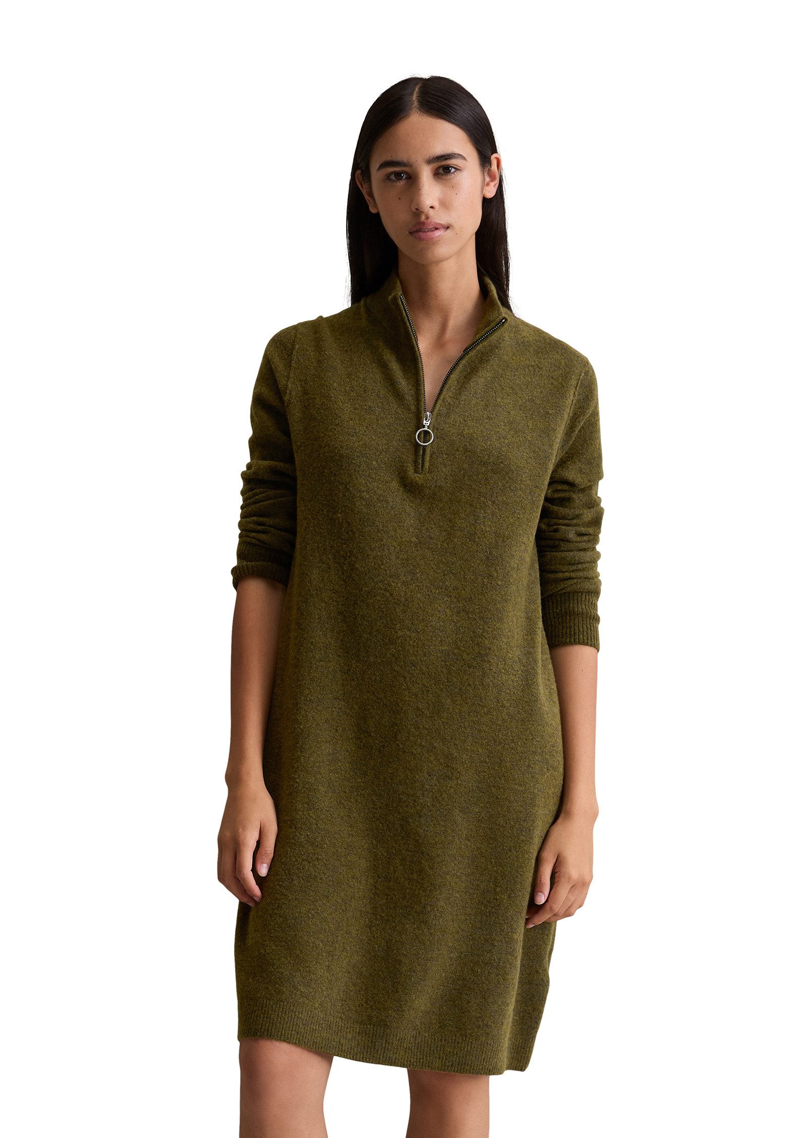 Marc O'Polo DENIM Strickkleid aus softem Schurwolle-Mix