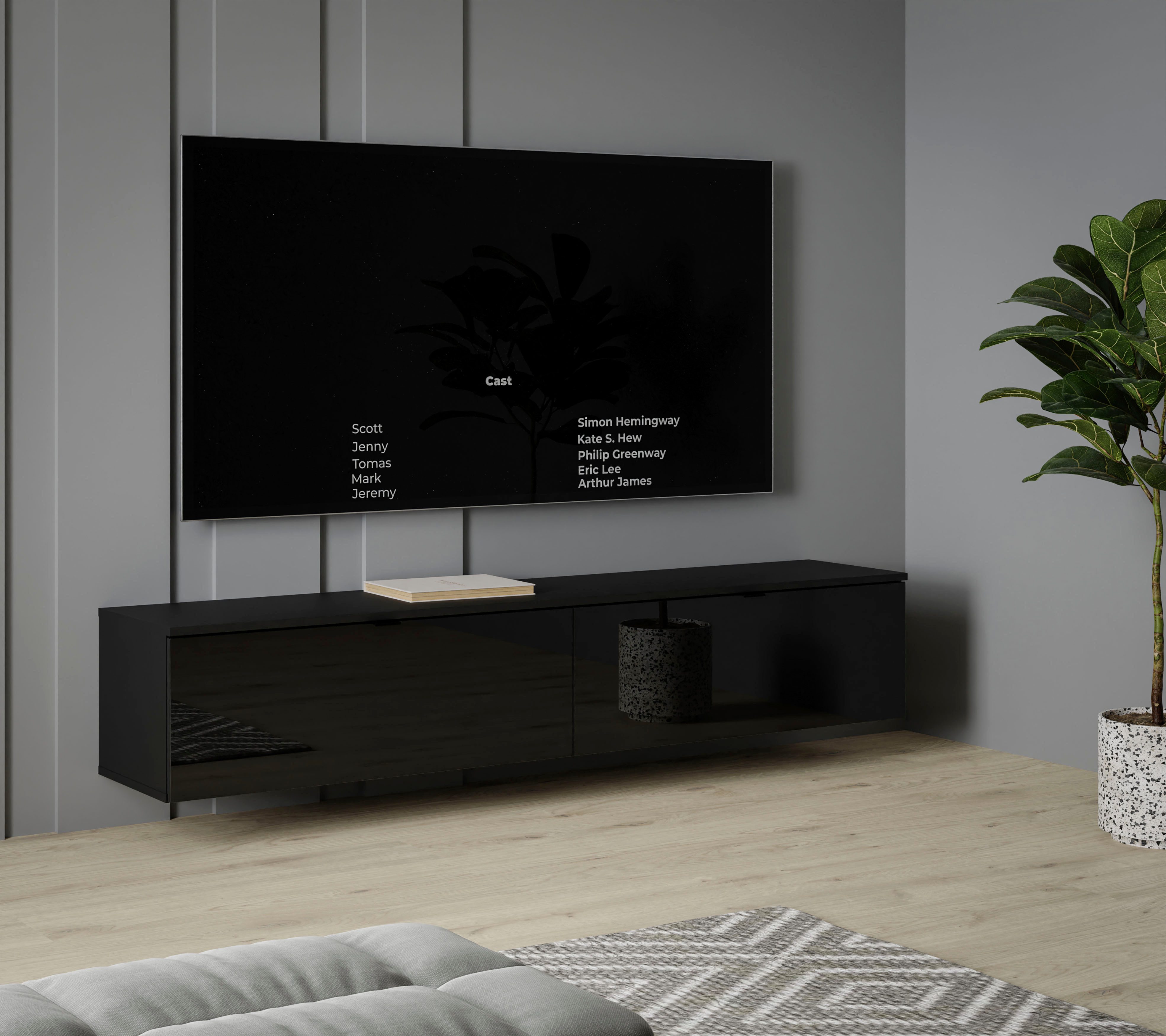 FORTE Lowboard "LibertadTV-Board, TV-Schrank", großes TV Board, erweiterbar günstig online kaufen