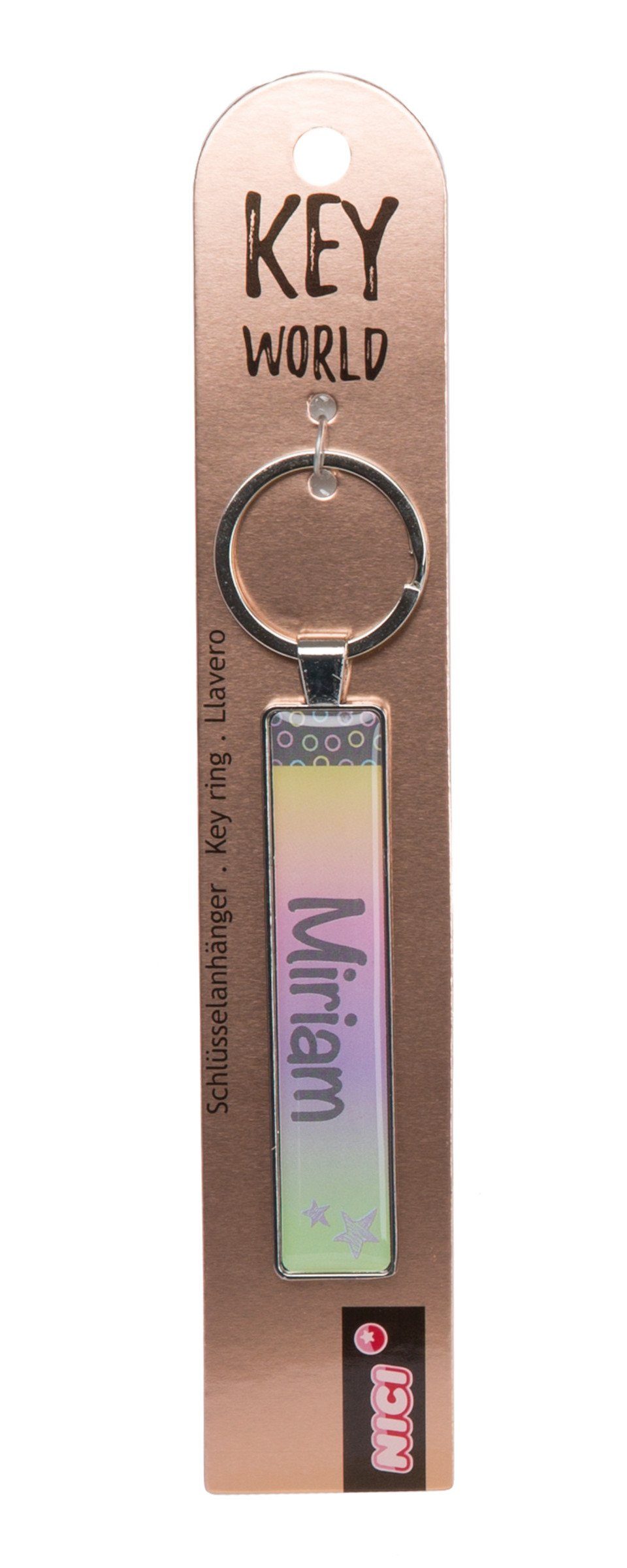 Schlüsselanhänger Nici 46168 Schlüsselanhänger metall Miriam