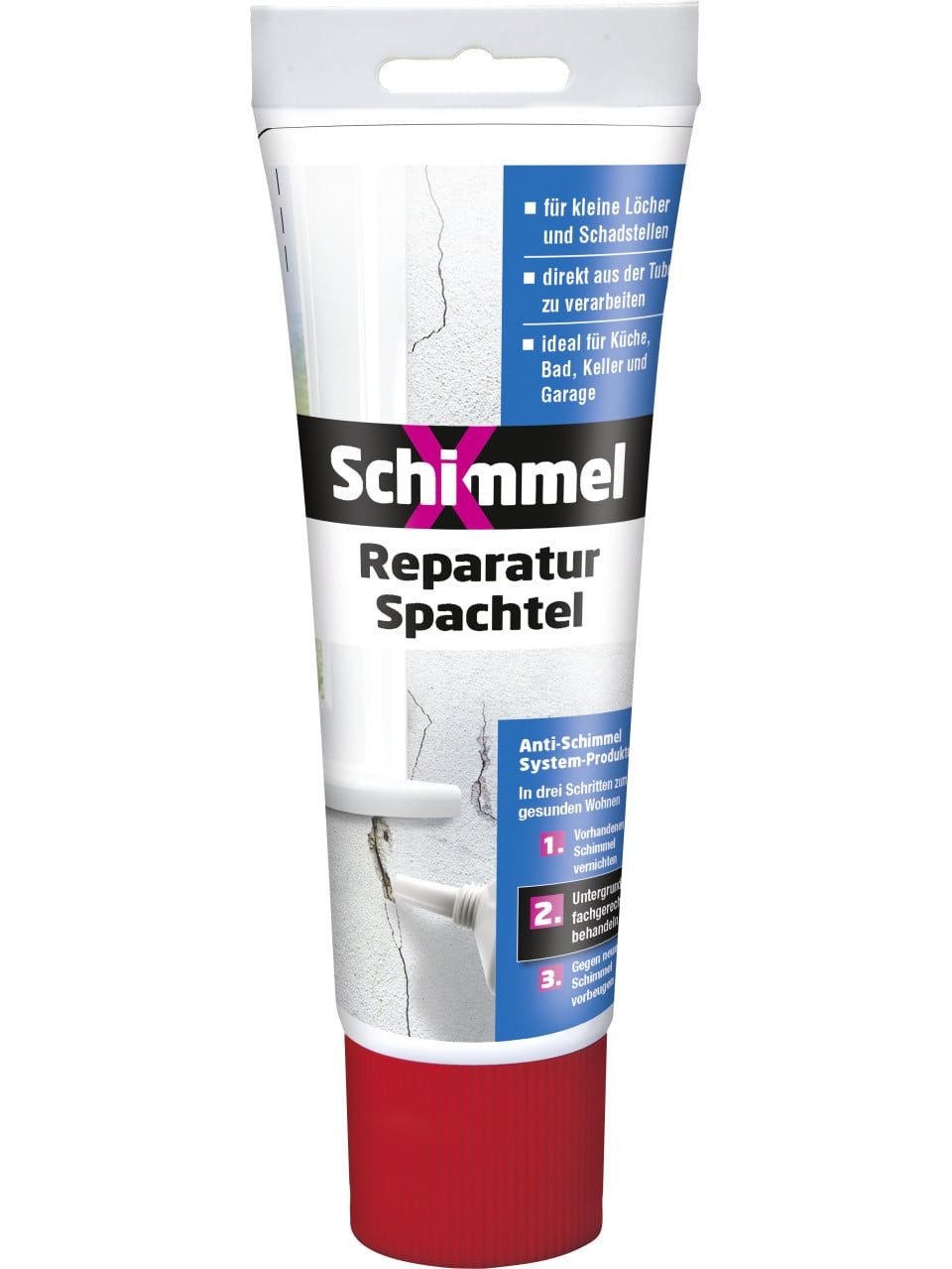 Schimmel X Spachtelmasse Schimmel X Reparatur- und Feuchtraumspachtel 400 g