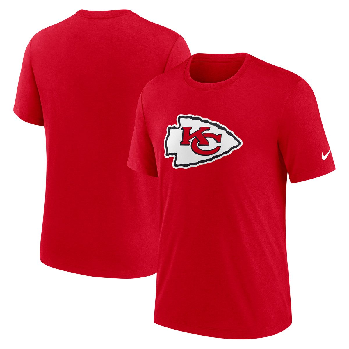 Nike T-Shirt Nike T-Shirt Kansas City Chiefs Nike Rewind Triblend