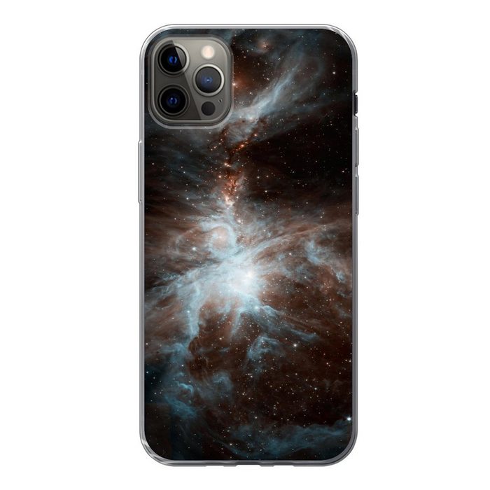 MuchoWow Handyhülle Galaxie - Planet - Sterne Handyhülle Apple iPhone 13 Pro Max Smartphone-Bumper Print Handy