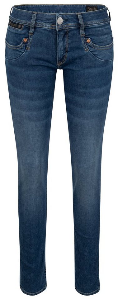 Herrlicher Stretch-Jeans HERRLICHER PIPER Slim Organic Denim royal navy  5650-OD133-893