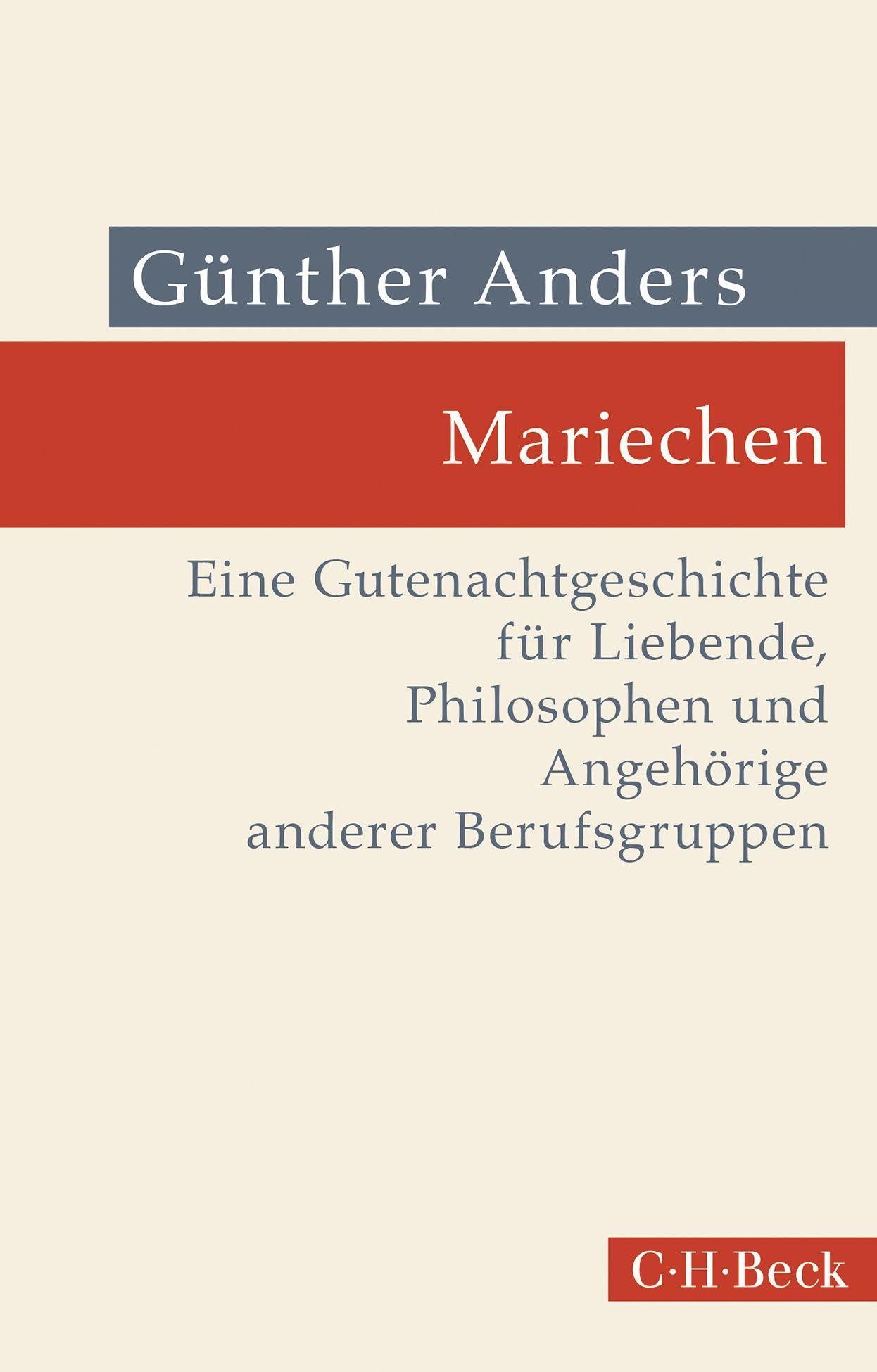 Verlag C.H. Beck Tagebuch Mariechen