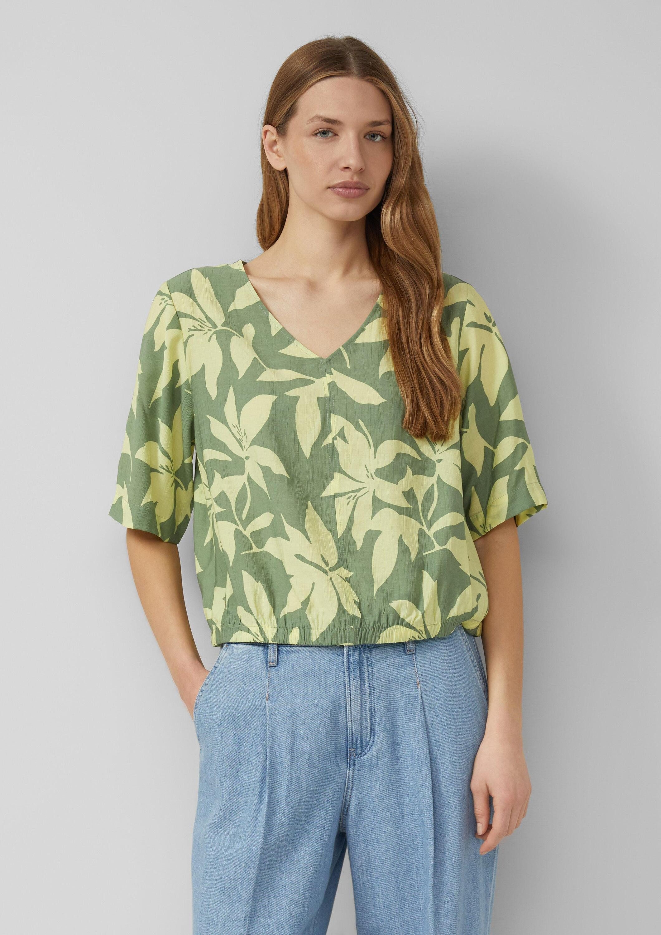 Kurzarmbluse Bluse