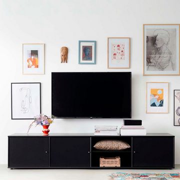 Hammel Furniture Möbelfuß Mistral / Mistral Kubus, Stützfuß, (6-St), einstellbar, Höhe: 3 cm, für die Möbelserien von Hammel