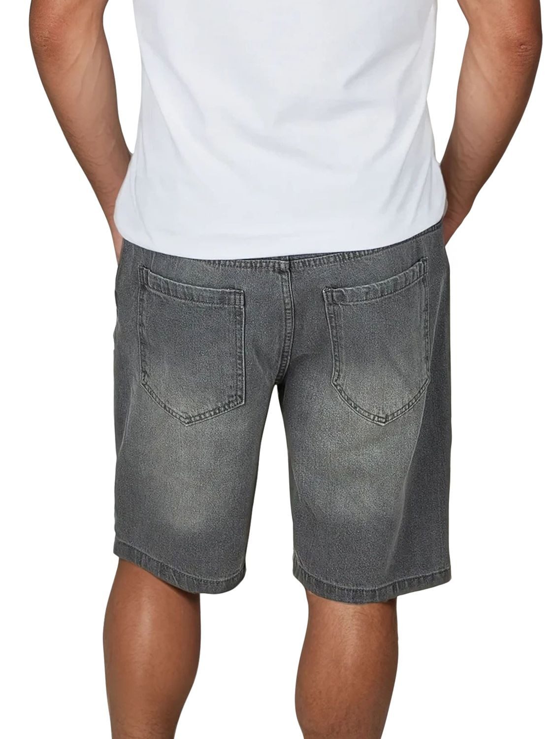 riverso Jeansshorts Herren Shorts RIVAshton Loose Fit Bermudashorts aus 100% Baumwolle