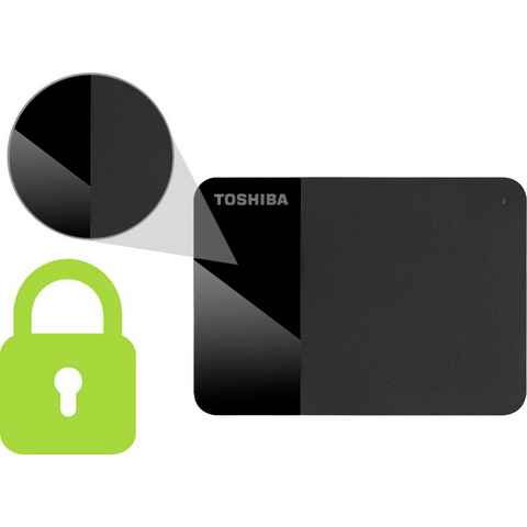 Toshiba Canvio Ready externe HDD-Festplatte (1 TB) 2,5"