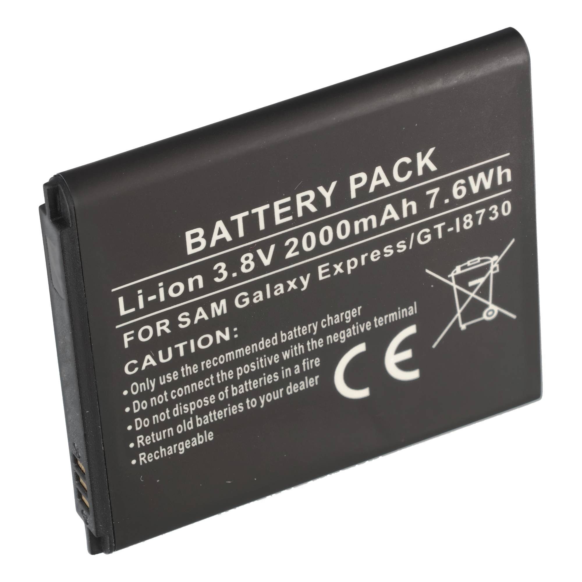 AccuCell EB-L1H9KLU Ersatz-Akku von AccuCell Akku 2000 mAh (3,7 V)