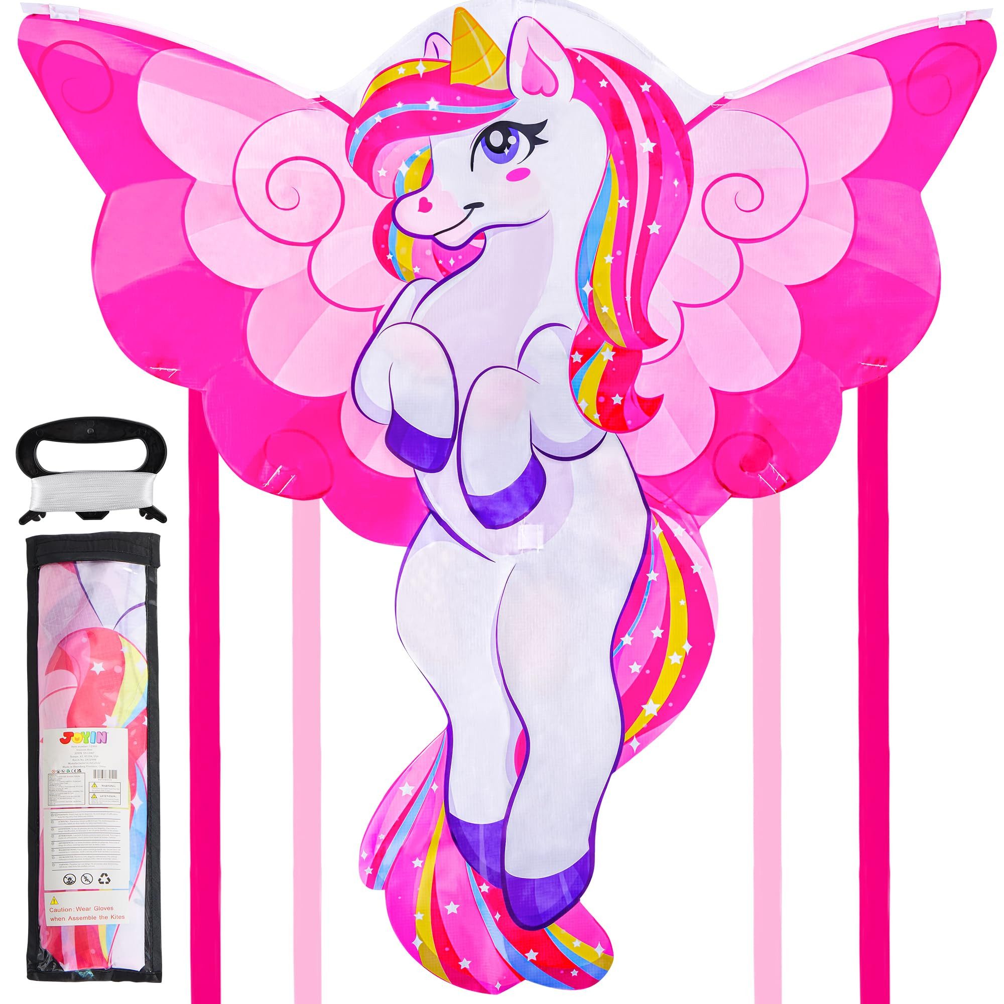 JOYIN Flug-Drache JOYIN Einhorn Drachen,Drachen für Kinder und Erwachsene