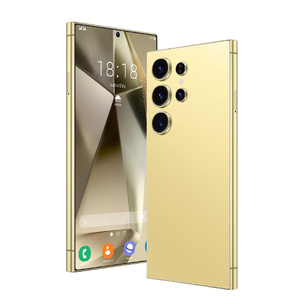 HT Entsperren Telefon, 6,8-Zoll-Bildschirm Smartphone (6,8 Zoll, 16 MP Kamera, 3GRAM+64GROM/TF256GB, 5MP+16MP Dual Kameras, Metallrahmen)