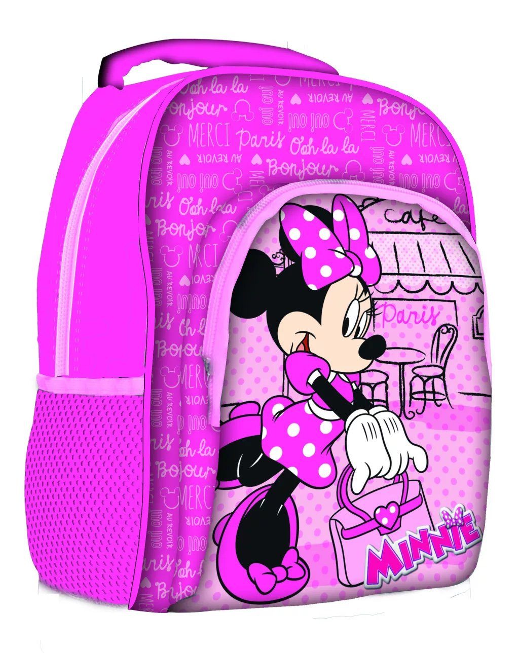 Kinderrucksack Disney Minnie Mouse Schulrucksack Paris Edition, 40 cm
