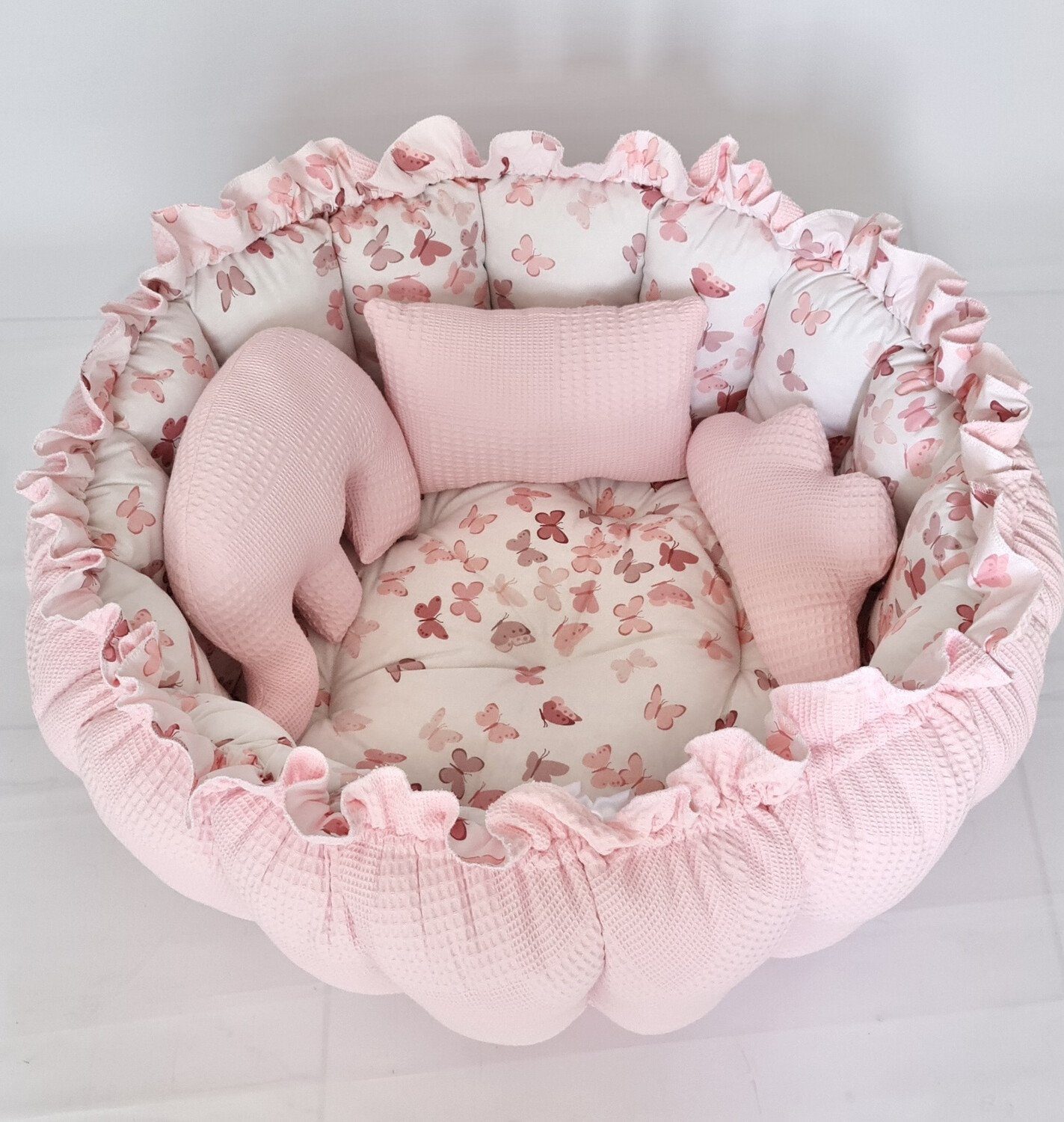 Baby Fancyroom Bettnestchen 2in1 Spielmatte Nestchen Babynestchen Babynest günstig online kaufen