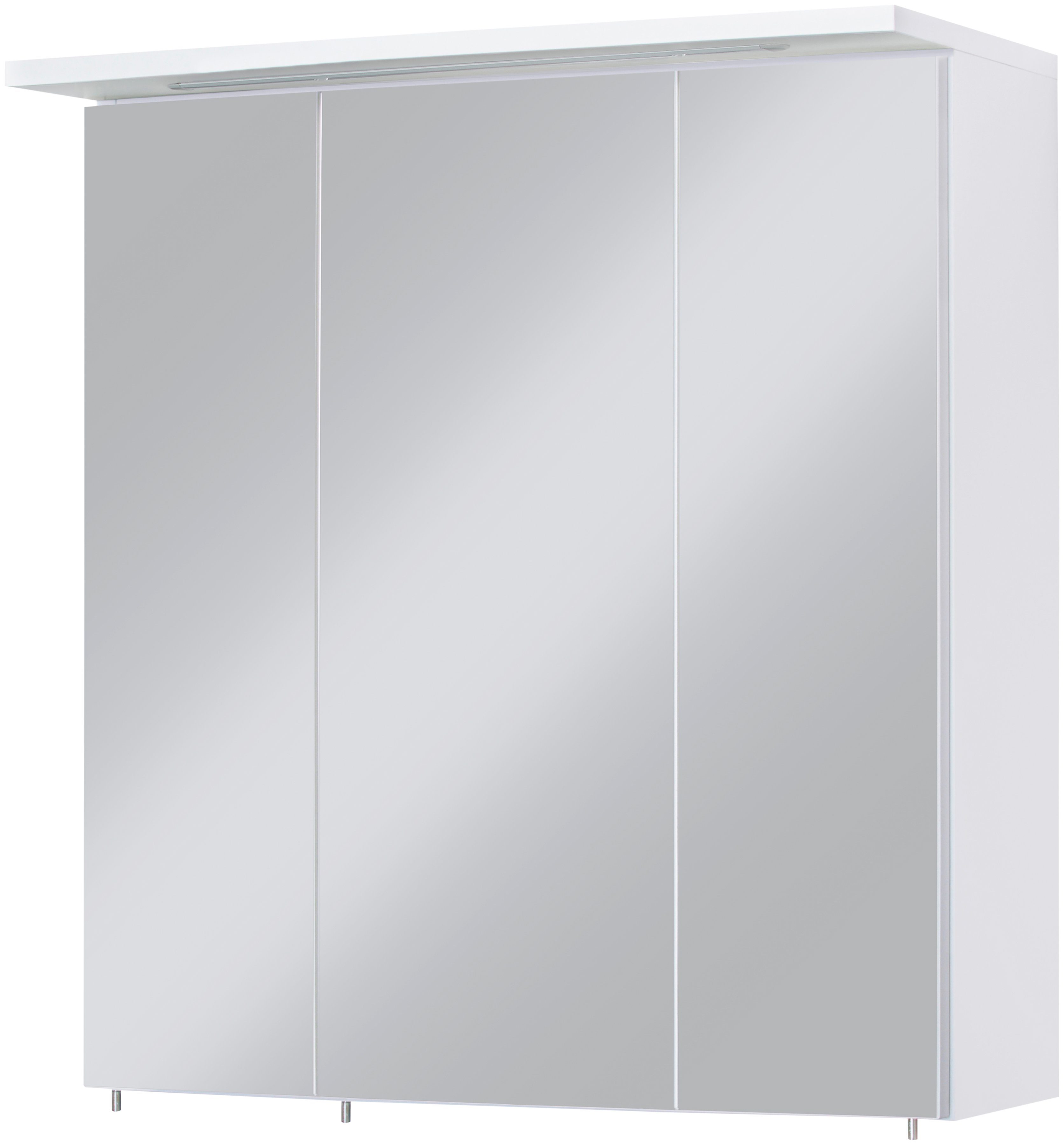 welltime Spiegelschrank Flex Breite 60 cm, mit 3D-Spiegeleffekt