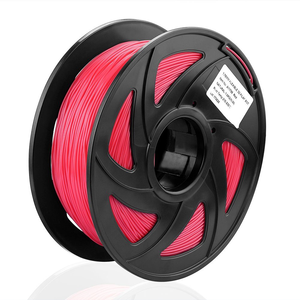 euroharry Filament 3D Filament TPU 1,75mm 1KG verschiedene Farben