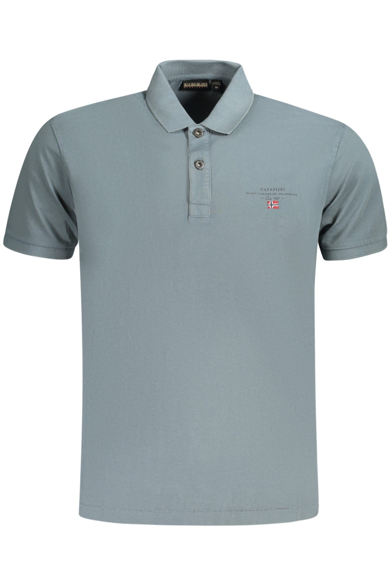 Napapijri Poloshirt Herren Kurzarm-Poloshirt Grau mit günstig online kaufen