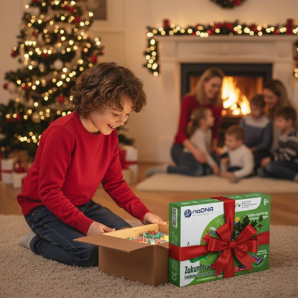 noDNA We love robotics Experiment kit Renewable energies for children aged 8 and up, including illustrated instructions & exciting background information