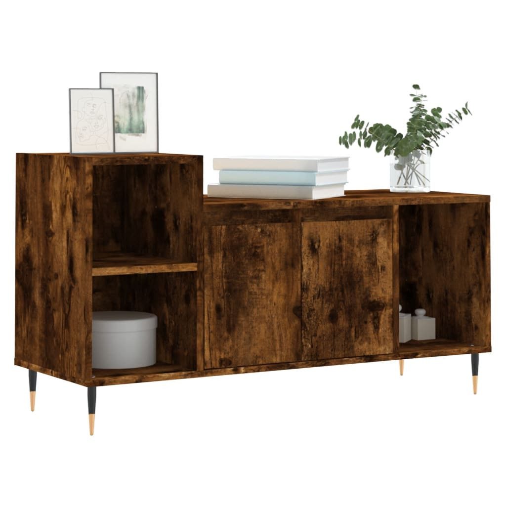 vidaXL TV-Schrank TV-Schrank Räuchereiche 100x35x55 cm günstig online kaufen