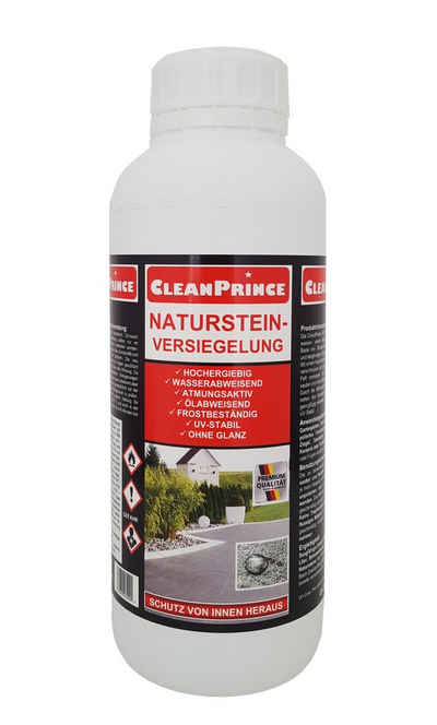 CleanPrince Naturstein-Versiegelung farblos CP400045 Naturstein-Imprägnierung, ohne Farbvertiefung / transparent